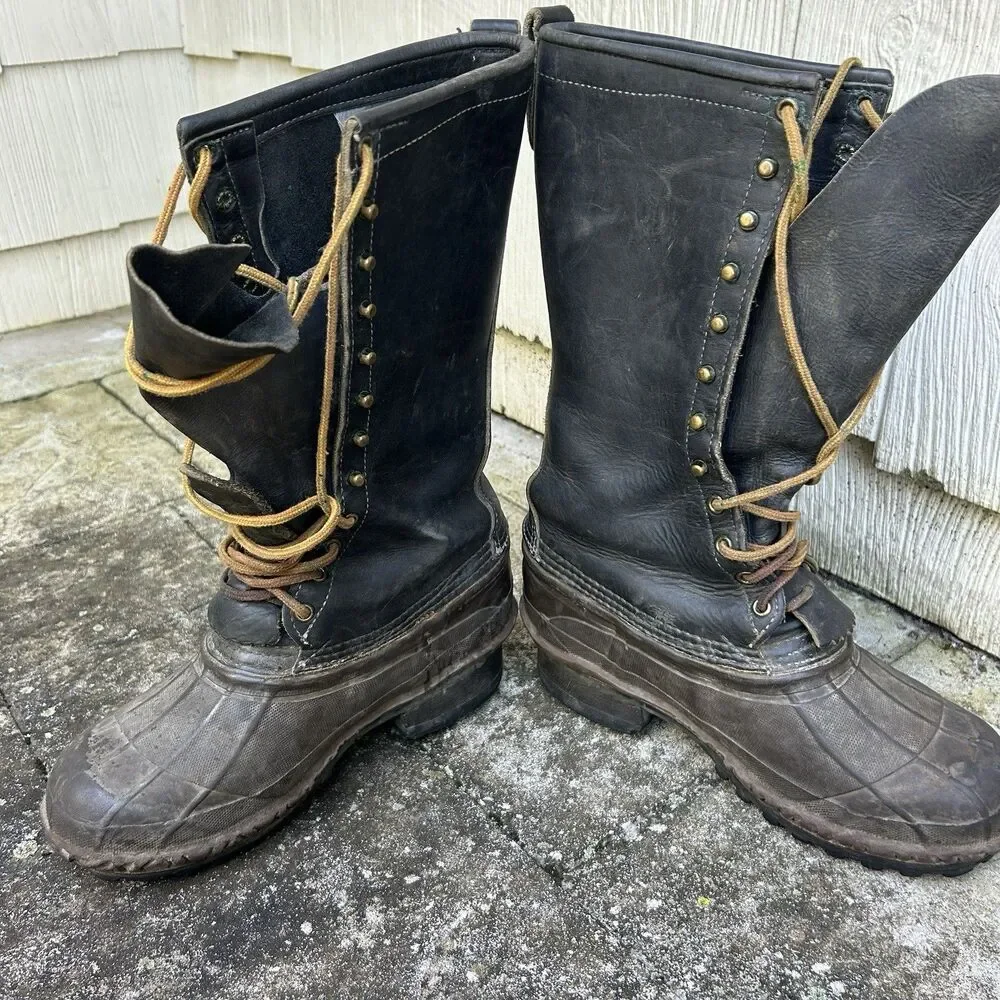 Vtg LaCrosse Duck Pac Boot Men’s 9 Made USA Kenetrek Thinsulate Gorpcore Hunting